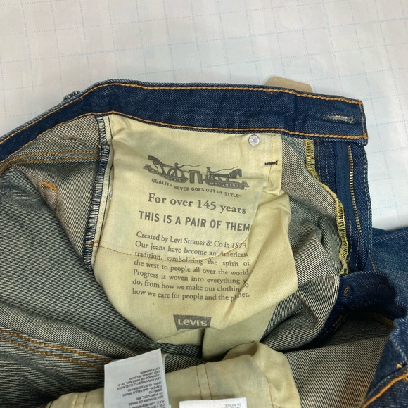 Levi's Men's 569 Loose Straight Denim Shorts W 32 L 23” - Picture 10 of 10